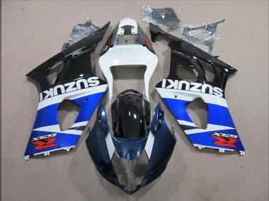 Carénage Moto Suzuki GSXR 1000 2003-2004 - Blanc Bleu Noir Rouge