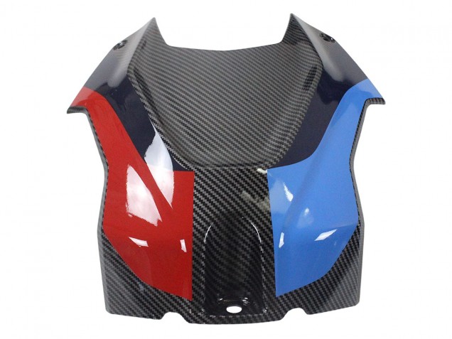 Carénages Moto BMW S1000RR 2023-2024 - Bleu Rouge Fibre de Carbone