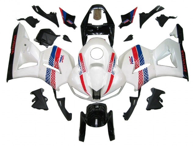 Kits Carénage Moto Honda CBR600RR 2013-2026 - Blanc Rouge Bleu