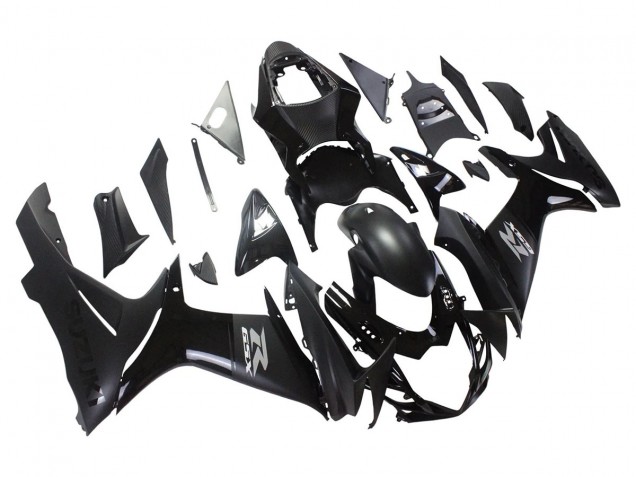 Carénages Moto Suzuki GSXR 600/750 2011-2024 - Noir Mat Noir Brillant