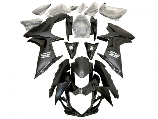 Carénages Moto Suzuki GSXR 600/750 2011-2024 - Noir Mat