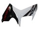 Carénages Moto Suzuki GSXR 600/750 2011-2024 - Blanc Noir Brillant