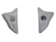 Carénages Moto Suzuki GSXR 600/750 2011-2024 - Blanc Noir Brillant