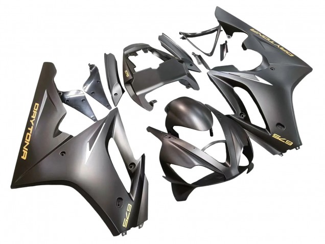 Carénages Moto Triumph Daytona 675 2006-2008 - Noir Mat