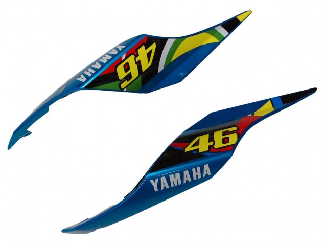 Carénages Moto Yamaha YZF R1 2015-2019 - Bleu Vert Noir Requin