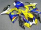 Carénages Moto Suzuki GSXR 600/750 2006-2007 - Blanc Bleu Jaune Corona Alstare