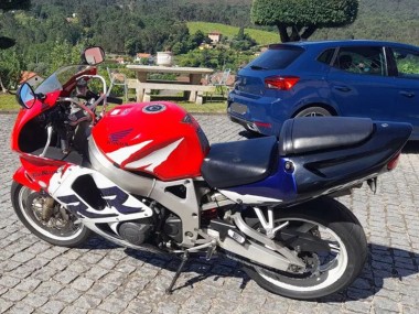 Kits Carénage Moto Honda CBR900RR 919 1998-1999 - Blanc Rouge Bleu