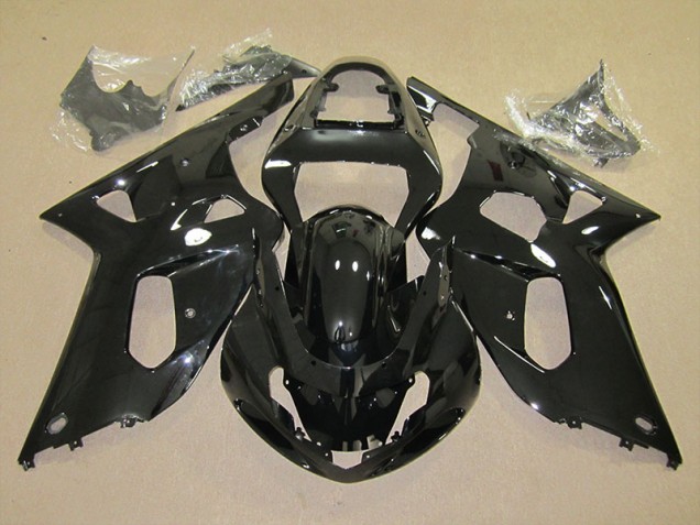 Noir 2001-2003 GSXR 600 Carénage Moto