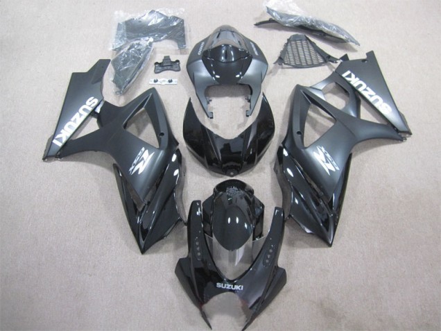 Noir 2007-2008 GSXR 1000 Kit Carénages Motos