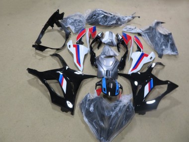 Noir Blanc Rouge Bleu 2019-2021 S1000RR Carénages Moto