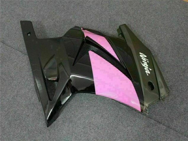 Noir Rose Ninja 2008-2012 EX250 Carénage Moto