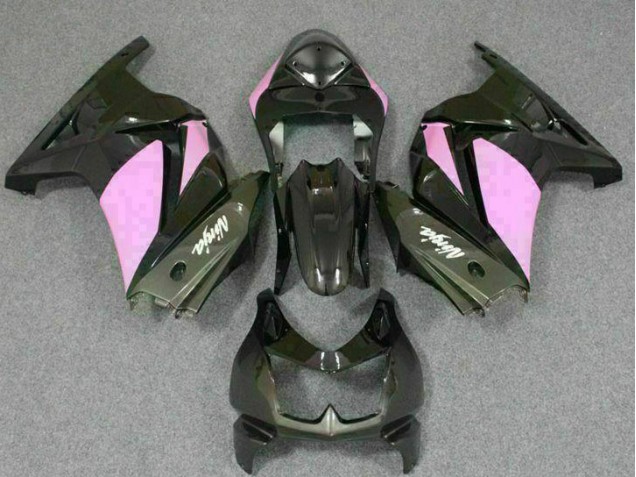 Noir Rose Ninja 2008-2012 EX250 Carénage Moto