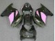 Noir Rose Ninja 2008-2012 EX250 Carénage Moto