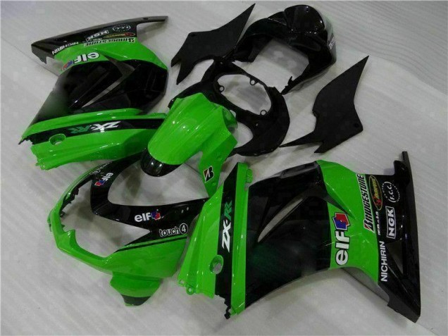 Noir Vert 2008-2012 EX250 Carrosserie Moto