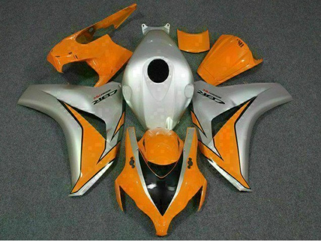 Orange Argent 2008-2011 CBR1000RR Carrosserie Moto Orange Argent 2008-2011 CBR1000RR Carrosserie Moto