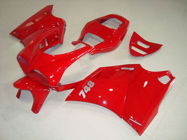 Rouge 1993-2005 Ducati 748 916 996 996S Carénage Moto Rouge 1993-2005 Ducati 748 916 996 996S Carénage Moto