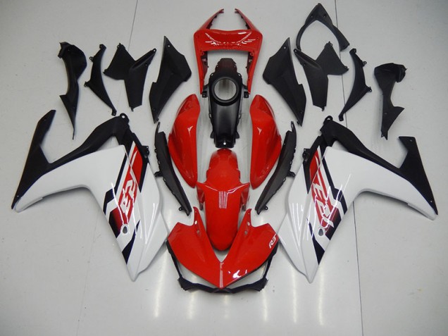 Rouge Blanc 2015-2022 YZF R3 Carénage Moto Rouge Blanc 2015-2022 YZF R3 Carénage Moto