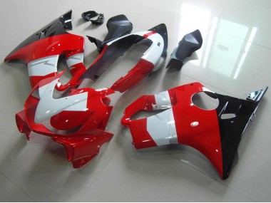 Rouge Blanc Noir 2004-2007 CBR600 F4i Carénage Moto