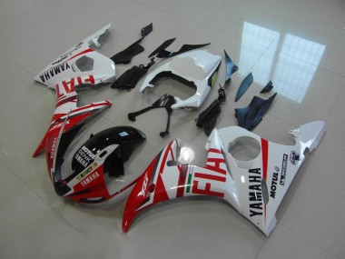 Rouge Fiat 2003-2005 YZF R6 Carénage Moto