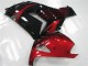 Rouge Noir 2006-2011 ZX14R ZZR1400 Carénage Moto