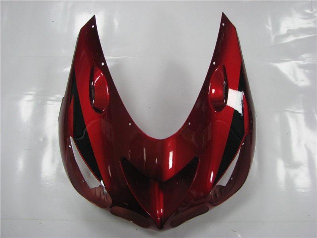 Rouge Noir 2006-2011 ZX14R ZZR1400 Carénage Moto