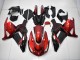 Rouge Noir 2006-2011 ZX14R ZZR1400 Carénage Moto